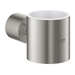 GROHE Atrio Porte-gobelet - 5,6x10,2x3,5cm - sans verre - super acier SW224933