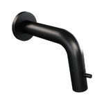 BRAUER Black Edition Robinet de lavabo mural - encastré - bec 8.5 - 18.5cm - Noir mat SW1164600
