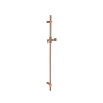 Fortifura Calvi Robinet de baignoire - avec ensemble de douche - douchette ronde - flexible de douche en métal - cuivre brossé PVD SW1243265