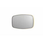 INK SP30 miroir – 140 x 80 cm – LED indirecte tout autour – chauffage de miroir – Inox brossé SW956008