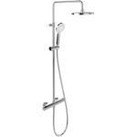 Villeroy & Boch Universal Showers Douchesysteem - met drie functies - voor wandmontage - hoogglans chroom SW974394