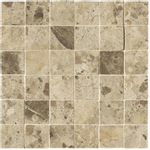 FAP Ceramiche Nativa va Sand macro mosaico zijde glans anticato 5x5 op net SW955589