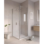 Fortifura Galeria Douchecabine - 70x100x200cm - profiel veiligheidsglas - antikalk - chroom SW1446131