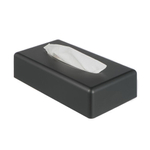 Geesa Hotel Porte-mouchoirs sur pied / montage mural Noir SW158996