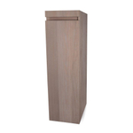 BRAUER Solution badkamerkast 120x35x35cm met 1 linksdraaiende deur Hout Smoked oak SW392882