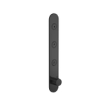 Hotbath Cobber Afbouwdeel - Inbouwthermostaat - met 3 push Buttons - PVD - geborsteld zwart SW1245643