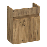 BRAUER Joy fonteinonderkast - 40x45x22cm - met 1 deur greeploos rechtsdraaiend Chateau SW522759