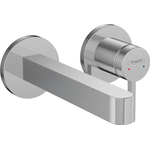 Hansgrohe Finoris afdekset wastafelkraan 165mm met plug chroom SW651287
