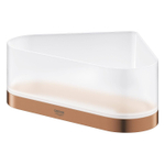 Grohe Selection Douchetray - 17x17x20x8.5cm - hoekmodel - wandmontage - brushed warm sunset (koper) SW444230