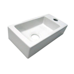 Best Design Class Lavabo 36x18x9cm droit blanc SW9968