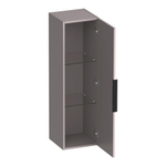 BRAUER Elevate armoire de salle de bains - 120x35x35cm - hors poignée à poser - 1 porte - ouvrant à gauche ou à droite - taupe mat SW1199961