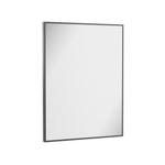 Crosswater MPRO Spiegel - 80x60cm - LED - verticaal/horizontaal - geborsteld slate gunmetal (antraciet) SW1026490
