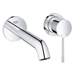 GROHE Essence New Partie de finition pour robinet lavabo mural encastrable 2 trous M size avec bec 18.3cm chrome 0442581