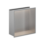 Crosswater Douche Nis - 30.5x30.5cm - LED-lichtstrip - geborsteld RVS SW1176231