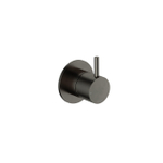 Hotbath Cobber Afbouwdeel - voor douche mengkraan - mat/glans verouderd ijzer zwart SW1117862