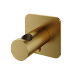 Hotbath Gal Wandsteun - met Uitlaat - PVD - geborsteld messing (goud) SW656087