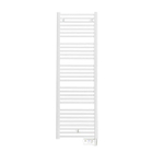 Radson Flores Radiateur sèche-serviettes électrique 153,7x75cm 1250 watt IP44 acier Blanc SW210915