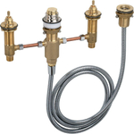 Hansgrohe overig Inbouwdeel - voor badrandcombinatie - 4 gats - zonder Secuflex 0450973