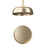 Crosswater Belgravia Tête de douche - ronde - 20cm - entretien facile - laiton brossé (or) SW1175254