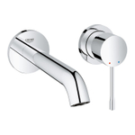 GROHE Essence New Partie de finition pour robinet lavabo mural encastrable 2 trous M size avec bec 18.3cm chrome 0442581