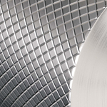 BRAUER Brushed Carving Douche de pluie thermostatique encastrée - boutons-poussoirs - SET 60 - tête de douche 30cm - bras de plafond - douchette 3 jets - flexible de douche - coude d'alimentation mural - inox brossé PVD SW925460