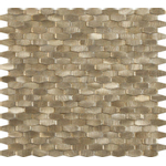 Ceralto Fenera Mosaic Carreau de mosaïque - 28.4x30cm - 5.0mm - Or - par pièce SW798689