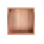 Wiesbaden niche encastrée 30x30x10cm pvd cuivre bronze brossé SW798638