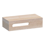 BRAUER Smooth Fonteinonderkast - 40x10x20cm - 1 handdoek opening links - hout - white oak SW223498