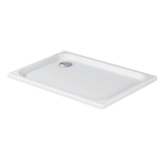 Duravit D-code receveur de douche 110x75x8.5cm acrylique blanc 0295847