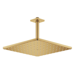 GROHE Rainshower SmartActive 310 Cube Douche de tête - 31x31cm - 1 type de jet - bras de plafond 14,2cm - cool sunrise brossé SW484573