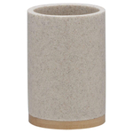 Sealskin Grace Gobelet porte-brosses à dents Polyresin Sable SW71642