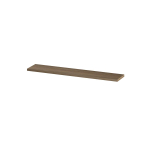 INK 35d Étagère murale - 180x35x3.5cm - bord avant chanfreiné - pour niche - MFC Chêne pur SW493984
