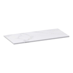 BRAUER Mirage plan de toilette 100x46x2cm - effet marbre - composite - Calacatta Gold SW721350