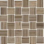 Douglas Jones Textures Mosaïque 30x30cm 10mm rectifié R10 grès cérame Tortora SW498742