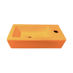 Best Design Farnetta Lave-main - droite - 37x18x9cm - Orange mat SW976281