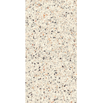 EnergieKer Medley - Carrelage Terrazzo et mural - 60x120cm - rectifié - Crème mat SW997383