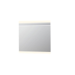 INK SP6 Miroir - 100x4x80cm - LED horizontal - en haut et en bas - changement de couleur - à intensité variable - aluminium Argent SW68777