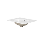 Saniclass Chaci Lavabo - 60x46x14cm - 1 trou de robinet - céramique - blanc SW718716
