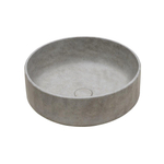 Ideavit Lixir Vasque à poser 42x15cm ronde béton béton beige SW416482