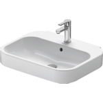 Duravit Happy D.2 Wastafel - 60x47.5 cm - met kraangat - met overloop - wit SW54254