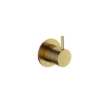 Hotbath Cobber Afbouwdeel - 2-weg omstel - PVD - geborsteld messing (goud) SW1117832