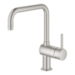 GROHE Minta Mitigeur de cuisine - haut - bec pivotant - SuperSteel brossé 0102511