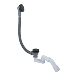 Fortifura Calvi badafvoercombinatie - met klikwaste - mat zwart SW696229