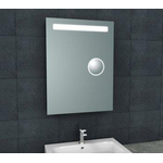 Wiesbaden Tigris miroir rectangulaire avec LED et miroir de rasage 60 x 80 cm SW545222