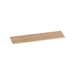 BRAUER Plan sous vasque Chêne massif 160cm Smoked Oak (19 mm) SW371882