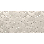 Ceramic-Apolo Eternal Stone Decortegel 30x60cm 8.5mm witte scherf Beige SW787221