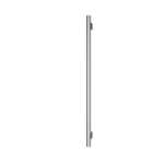 Hotbath &MORE Handdoekradiator - 5x115cm - rond - met geintergreerde schakelaar - verticaal - chroom SW1245721