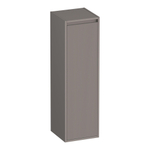 BRAUER Adore Wavy armoire haute - 120x35x35cm - 1 porte - ouverture à gauche - sans poignée - taupe mat SW1198487