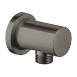 Grohe Rainshower Wandaansluitbocht - ronde rozet - brushed hard graphite (antraciet) SW98901