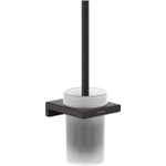 Hansgrohe Addstoris Garniture brosse WC mat noir SW651262